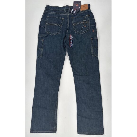 LAPCO FR Modern Jeans Mens 33x34 Flame Resistant Denim Topstitching Workwear NEW - Picture 1 of 9